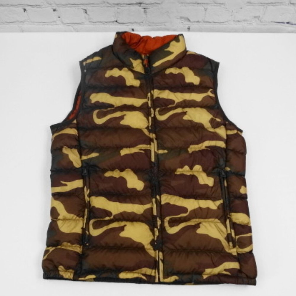 Black Rivet GIII Full-Zip Puffer Vest | Camouflage